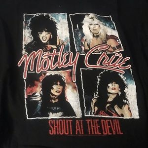Motley Crue Shout at the Devil shirt